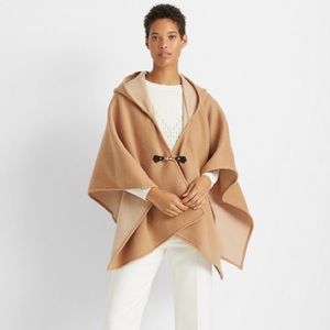 NWT Club Monaco Camel Colored Cape One Size